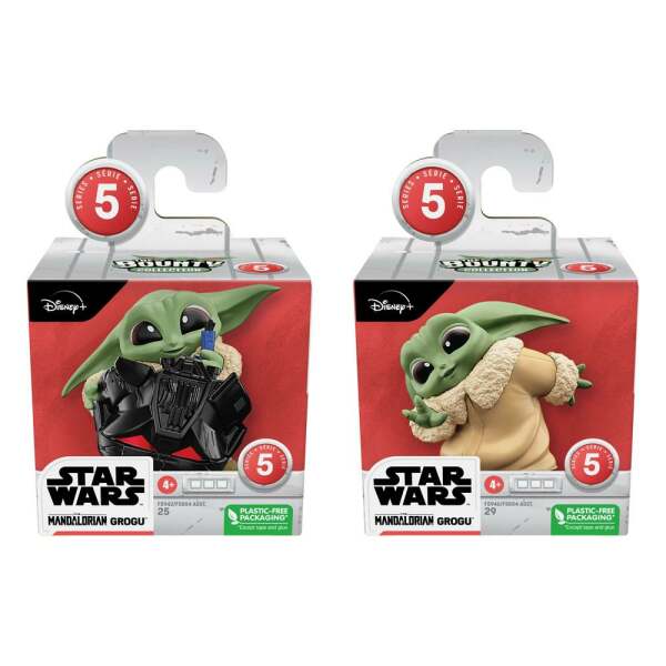 Figuras Grogu Helmet Hijinks & Peek-A-Boo Star Wars Bounty Collection Pack de 2 6 cm - Collector4u.com