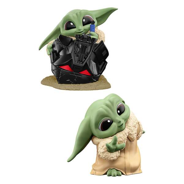 Figuras Grogu Helmet Hijinks Peek A Boo Star Wars Bounty Collection Pack De 2 6 Cm