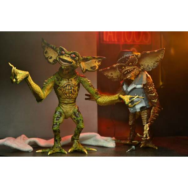 Figuras Tattoo Gremlins Gremlins 2 Pack de 2 18 cm - Collector4u.com