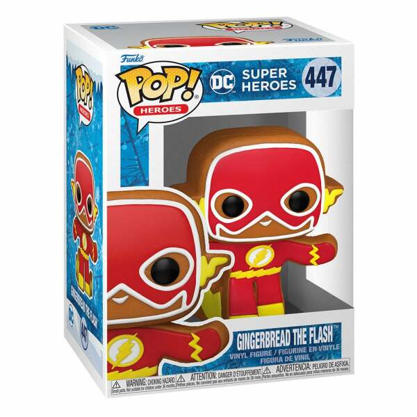 Funko Galleta de Jengibre Wonder Woman DC Comics Holiday 2022 Figura POP! Heroes Vinyl 9 cm - Collector4u.com