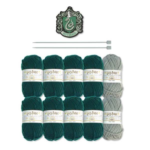 Kit de Costura Costura Bufanda Slytherin Harry Potter - Collector4u.com