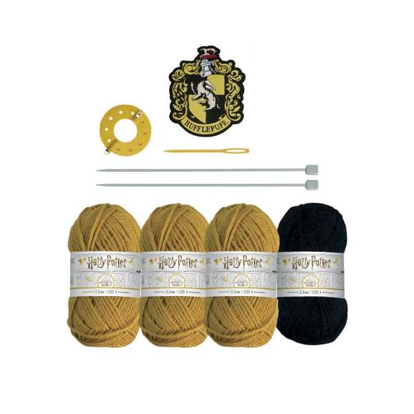 Kit de Costura de Gorro Beanie Hufflepuff Harry Potter - Collector4u.com