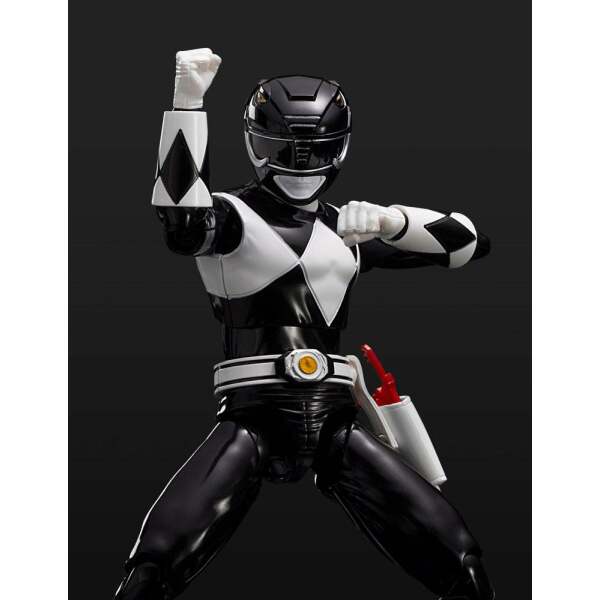 Maqueta Furai Model Plastic Model Kit Black Ranger Power Rangers 13 cm - Collector4u.com