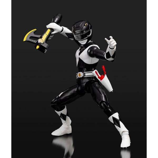 Maqueta Furai Model Plastic Model Kit Black Ranger Power Rangers 13 cm - Collector4u.com