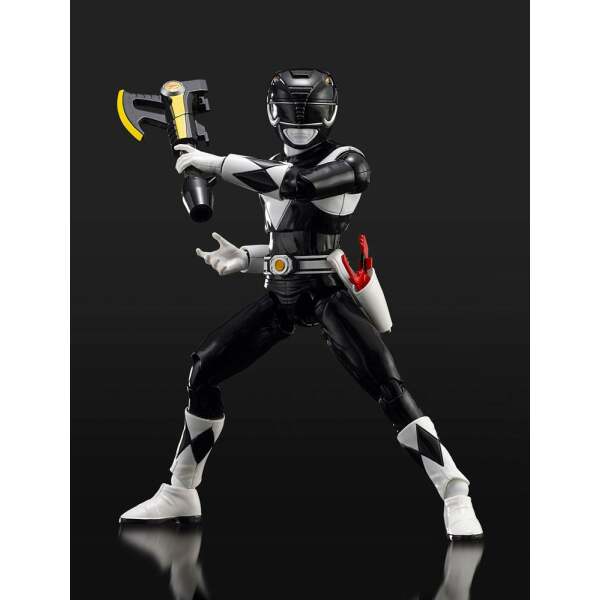 Maqueta Furai Model Plastic Model Kit Black Ranger Power Rangers 13 cm - Collector4u.com