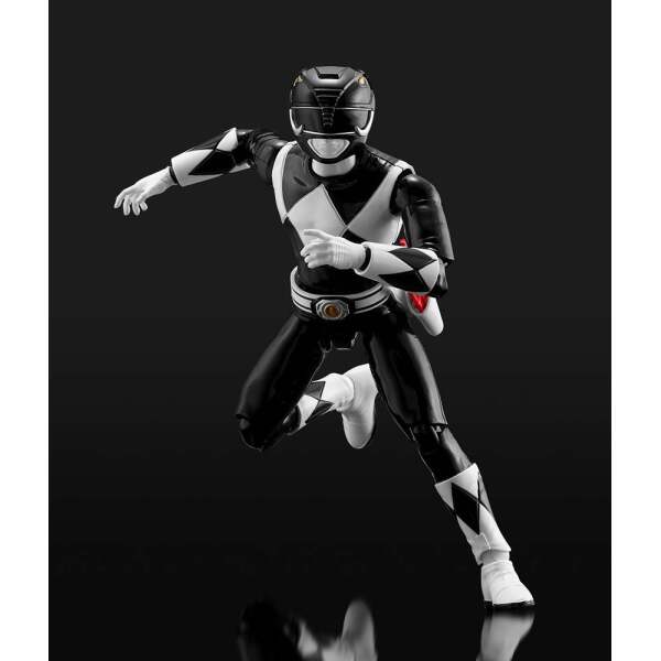 Maqueta Furai Model Plastic Model Kit Black Ranger Power Rangers 13 cm - Collector4u.com