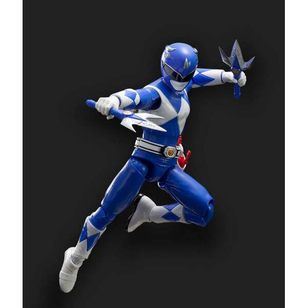 Maqueta Furai Model Plastic Model Kit Blue Ranger Power Rangers 13 cm - Collector4u.com