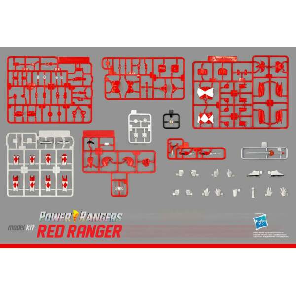 Maqueta Furai Model Plastic Model Kit Red Ranger Power Rangers 13 cm - Collector4u.com