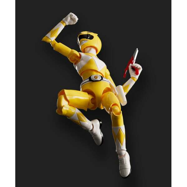 Maqueta Furai Model Plastic Model Kit Yellow Ranger Power Rangers 13 cm - Collector4u.com