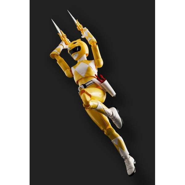 Maqueta Furai Model Plastic Model Kit Yellow Ranger Power Rangers 13 cm - Collector4u.com