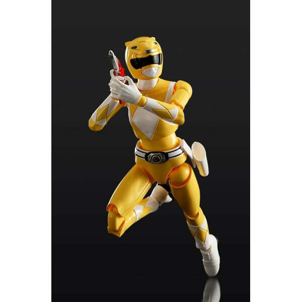 Maqueta Furai Model Plastic Model Kit Yellow Ranger Power Rangers 13 cm - Collector4u.com