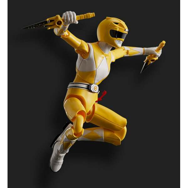 Maqueta Furai Model Plastic Model Kit Yellow Ranger Power Rangers 13 cm - Collector4u.com