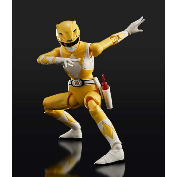 Maqueta Furai Model Plastic Model Kit Yellow Ranger Power Rangers 13 cm - Collector4u.com