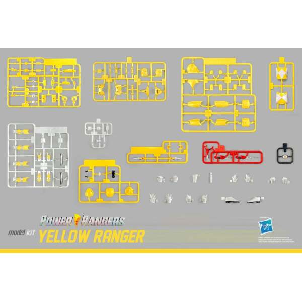 Maqueta Furai Model Plastic Model Kit Yellow Ranger Power Rangers 13 cm - Collector4u.com