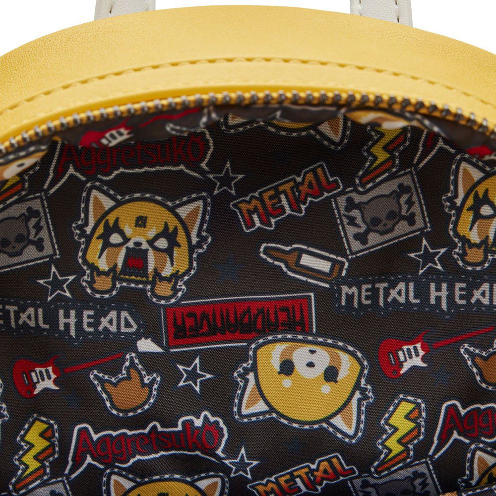 Loungefly aggretsuko two sold face mini backpack