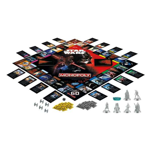 Monopoly Dark Side Star Wars Juego de Mesa Edition *Edición Inglés* - Collector4u.com