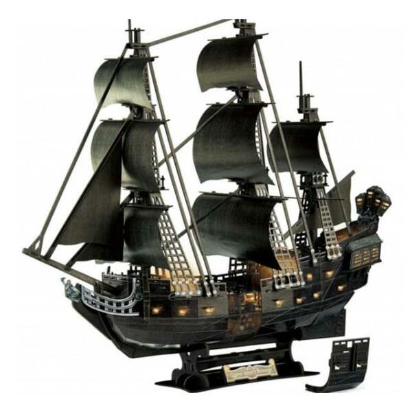 Puzzle 3d Black Pearl Led Edition Piratas Del Caribe La Venganza De Salazar