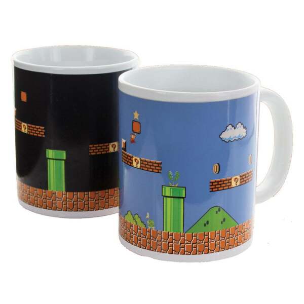 Taza Sensitiva Al Calor Level Super Mario Bros