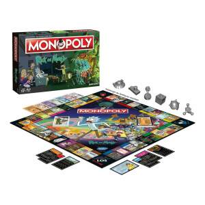 Rick Y Morty Juego De Mesa Monopoly Edicion Aleman