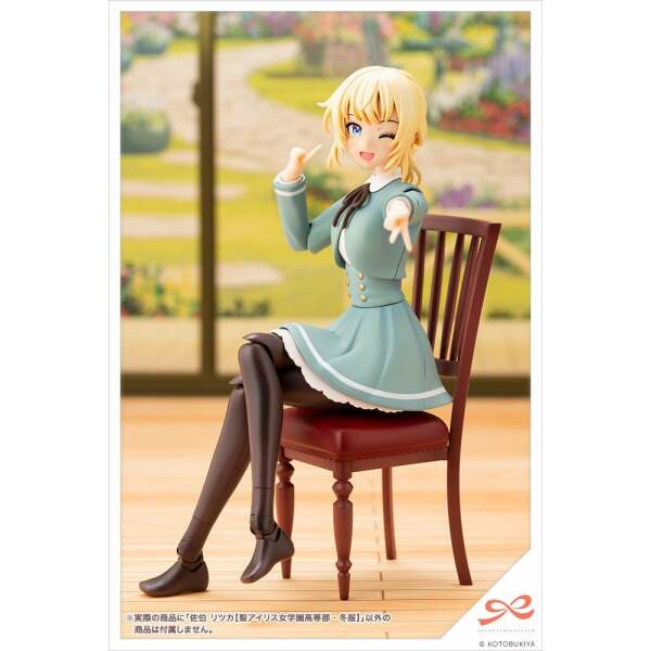 Maqueta Plastic Model Kit 1/10 Ritsuka Saeki Sousai Shojo Teien St. Iris Gauken Girls’ High School Winter Clothes 16 cm - Collector4u.com