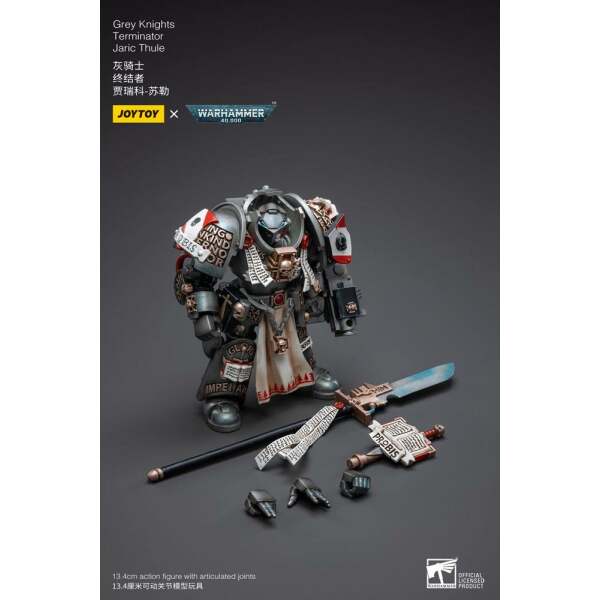 Figura Grey Knights Terminator Jaric Thule Warhammer 40k 1/18 13 cm - Collector4u.com