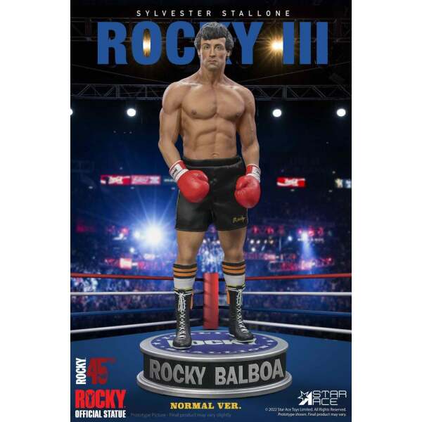 Estatua 1 4 Rocky Balboa Rocky Iii 46 Cm