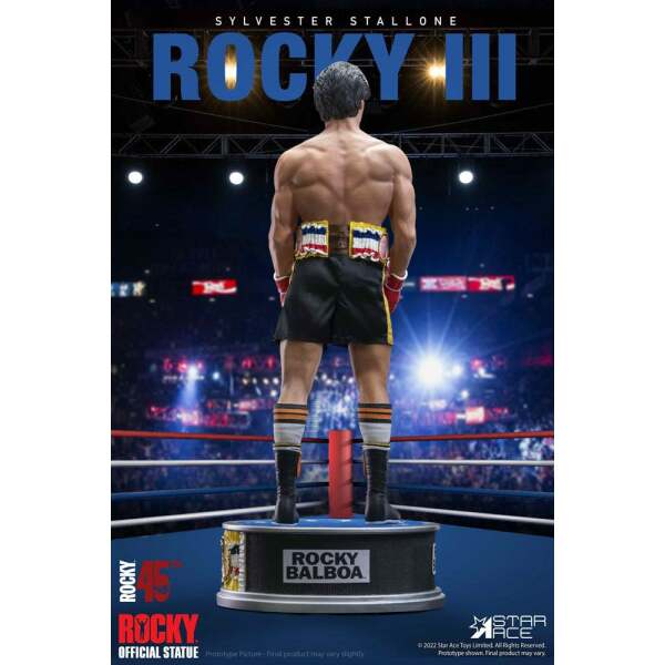 Estatua 1/4 Rocky Balboa Rocky III Deluxe Ver. 46 cm - Collector4u.com