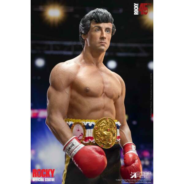 Estatua 1/4 Rocky Balboa Rocky III Deluxe Ver. 46 cm - Collector4u.com