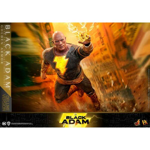 Figura Black Adam Golden Armor Deluxe Version Black Adam DX 1/6 33 cm - Collector4u.com