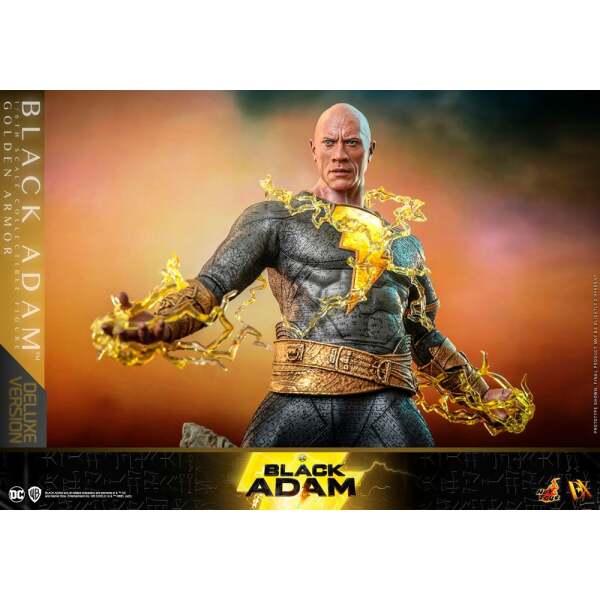 Figura Black Adam Golden Armor Deluxe Version Black Adam DX 1/6 33 cm - Collector4u.com