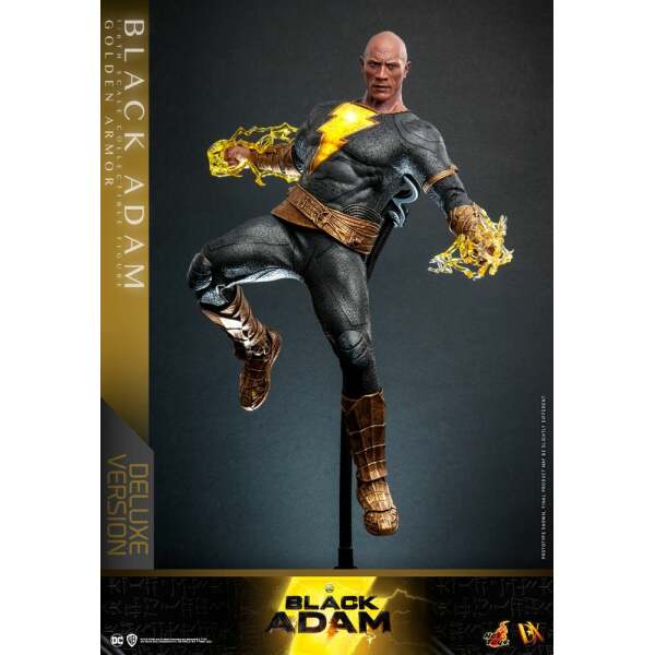 Figura Black Adam Golden Armor Deluxe Version Black Adam DX 1/6 33 cm - Collector4u.com