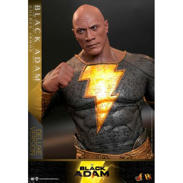 Figura Black Adam Golden Armor Deluxe Version Black Adam DX 1/6 33 cm - Collector4u.com