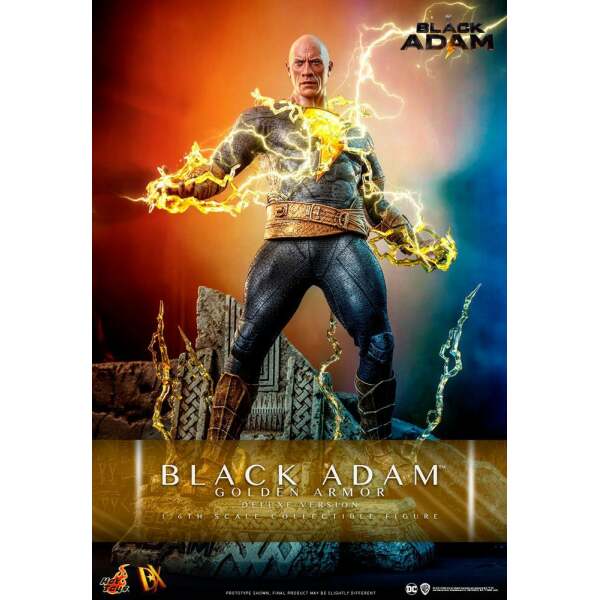 Figura Black Adam Golden Armor Deluxe Version Black Adam DX 1/6 33 cm - Collector4u.com