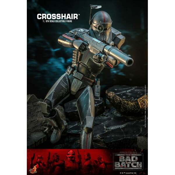 Figura 1/6 Crosshair Star Wars: La remesa mala 30 cm - Collector4u.com