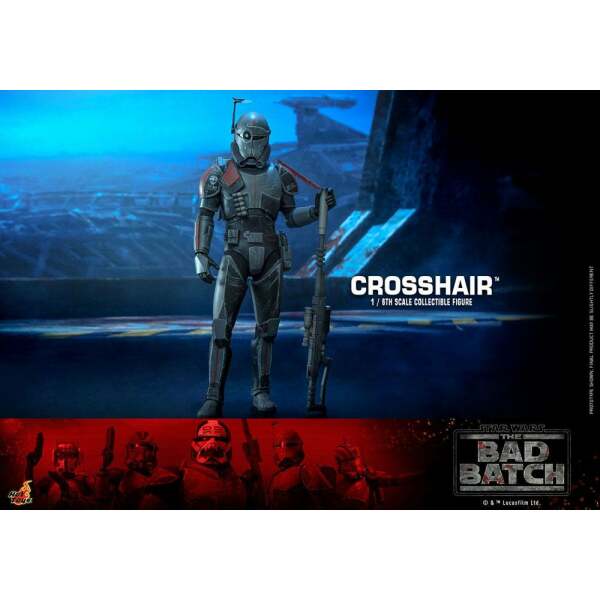 Figura 1/6 Crosshair Star Wars: La remesa mala 30 cm - Collector4u.com