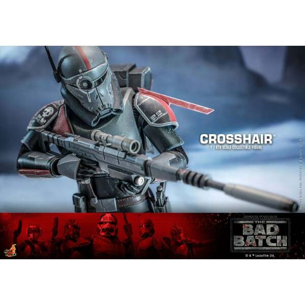 Figura 1/6 Crosshair Star Wars: La remesa mala 30 cm - Collector4u.com