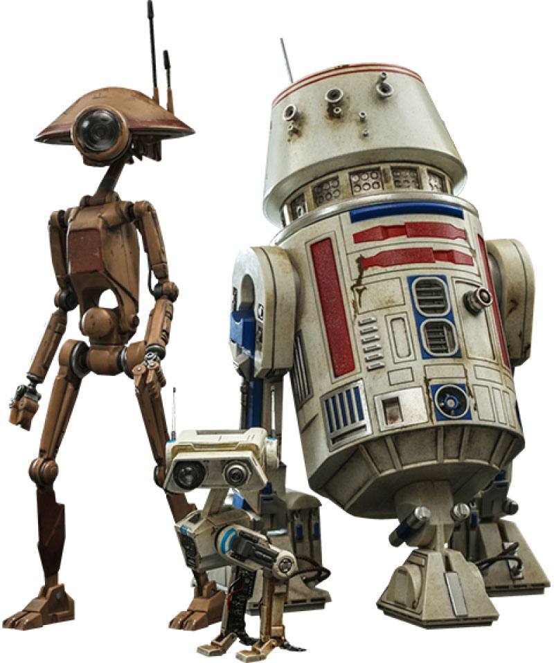 Figuras 1/6 R5-D4 Pit Droid & BD-72 Star Wars The Mandalorian