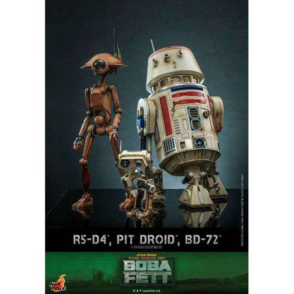 Figuras 1/6 R5-D4 Pit Droid & BD-72 Star Wars The Mandalorian - Collector4u.com