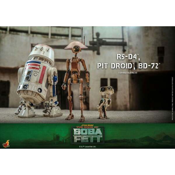 Figuras 1/6 R5-D4 Pit Droid & BD-72 Star Wars The Mandalorian - Collector4u.com