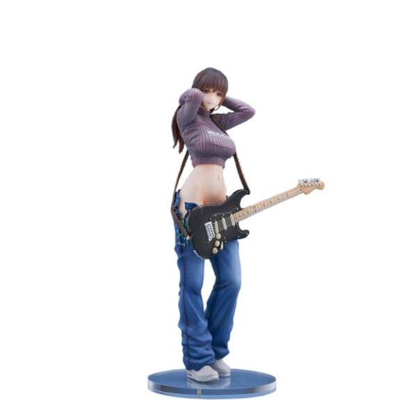 Estatua PVC 1/7 Guitar Girl Original Character Illustrated by Hitomio16 Deluxe Ver. 25 cm - Collector4u.com