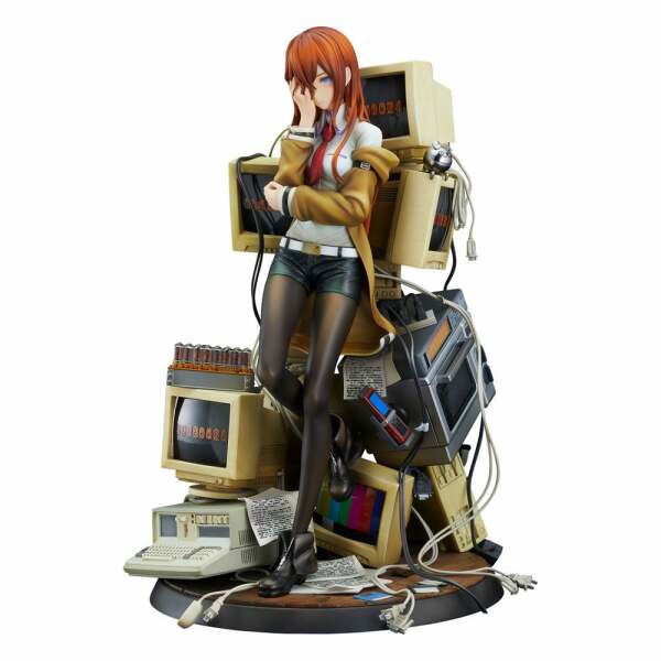 Estatua Pvc 1 7 Kurisu Makise Reading Steiner Steins Gate 23 Cm By