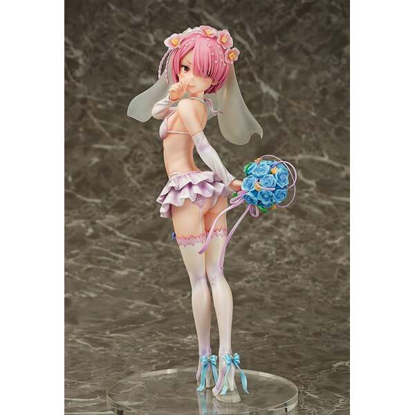 Estatua PVC 1/7 Ram Wedding Re:ZERO -Starting Life in Another World- Ver. 22 cm - Collector4u.com