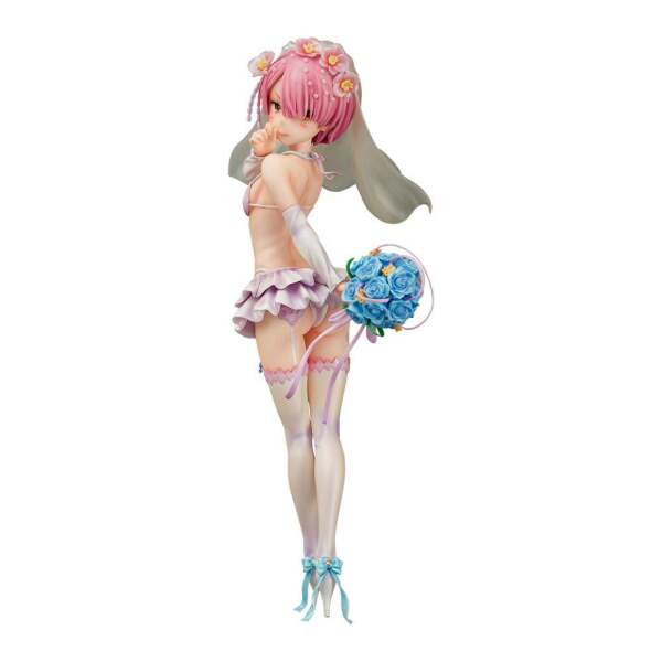 Estatua Pvc 1 7 Ram Wedding Rezero Starting Life In Another World Ver 22 Cm