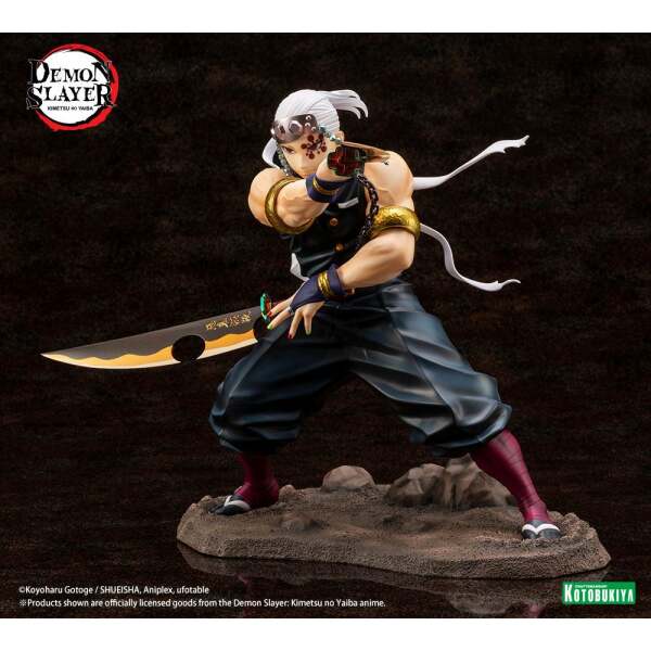 Estatua Tengen Uzui Regular Edition Demon Slayer: Kimetsu no Yaiba ARTFXJ PVC 1/8 23 cm - Collector4u.com