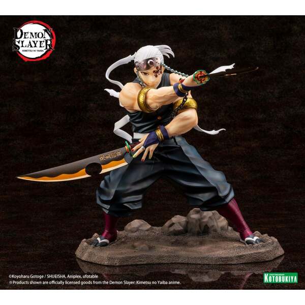 Estatua Tengen Uzui Regular Edition Demon Slayer: Kimetsu no Yaiba ARTFXJ PVC 1/8 23 cm - Collector4u.com