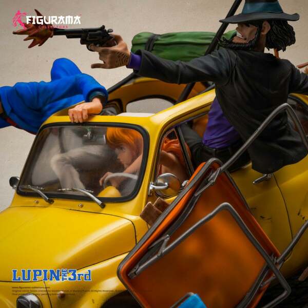 Estatua Elite Diorama Lupin Jigen y Fujiko Lupin III 1/8 31 cm - Collector4u.com