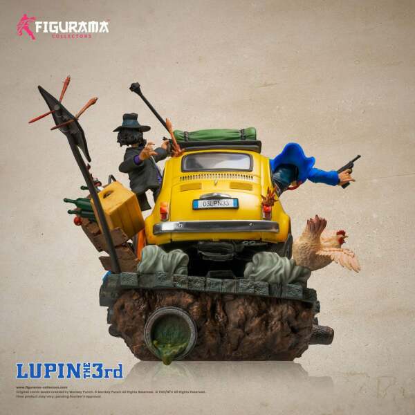 Estatua Elite Diorama Lupin Jigen y Fujiko Lupin III 1/8 31 cm - Collector4u.com