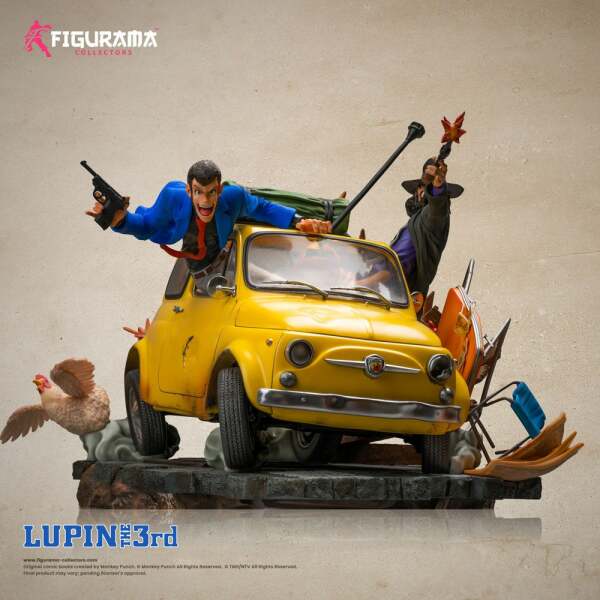 Estatua Elite Diorama Lupin Jigen y Fujiko Lupin III 1/8 31 cm - Collector4u.com