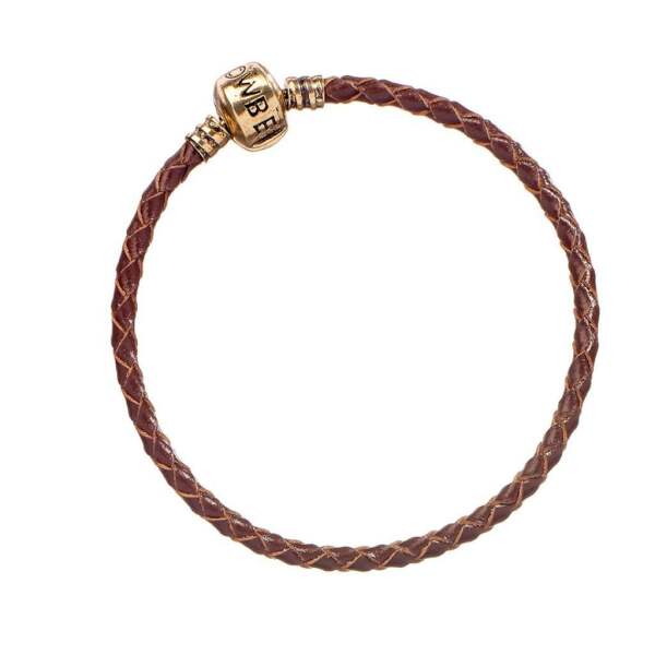 Brazalete De Cuero Slider Charm Marron Talla Xs Animales Fantasticos 2