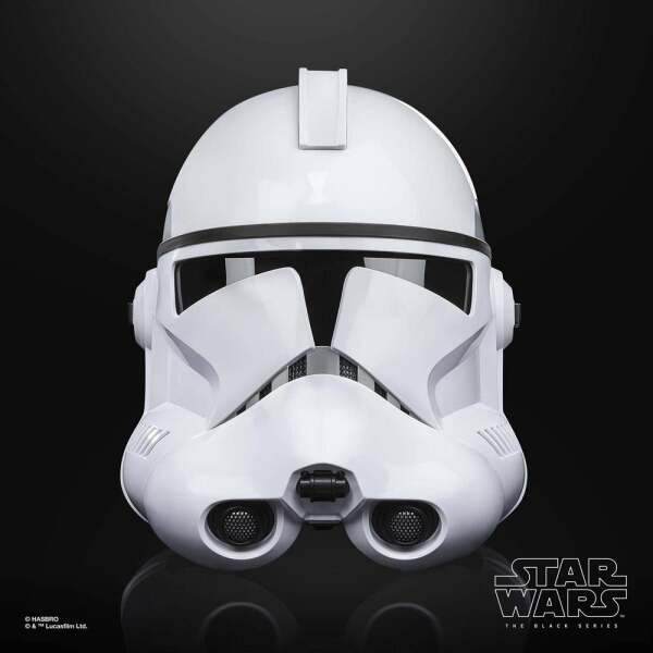 Casco Electrónico Phase II Clone Trooper Star Wars: The Clone Wars Black Series - Collector4u.com